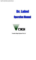 DR Label Software operation
